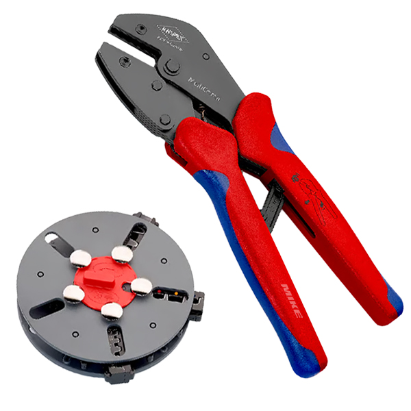 Kìm bấm cos Knipex 97 33 01 MultiCrimp, ổ khuôn thay nhanh