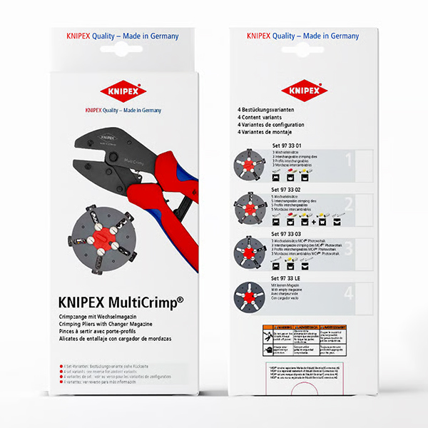 Kìm bấm cos Knipex 97 33 01 MultiCrimp, ổ khuôn thay nhanh thumbnail 2