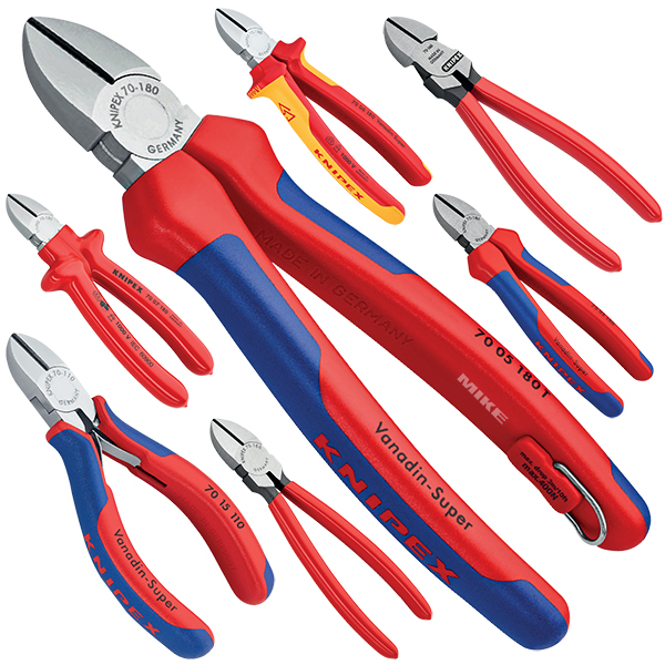 Kìm cắt cạnh Knipex 70 đa dụng, cắt chuẩn ngay cả ở đầu lưỡi