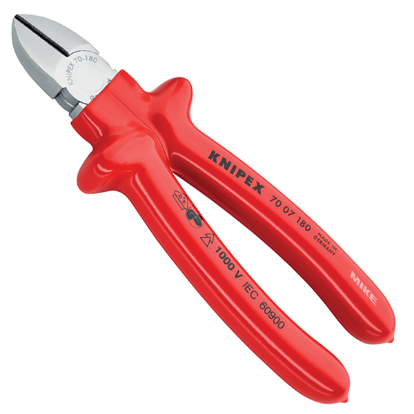 Kìm cắt cạnh đa dụng Knipex 70 07 180