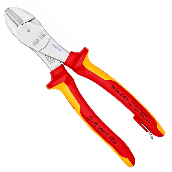 Kìm cắt cạnh cường lực Knipex 74 06 200 T
