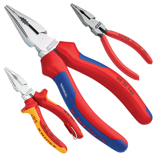 Kìm đa năng mỏ nhọn Knipex 08 gồm 10 tùy chọn kiểu cán và size thumbnail 8