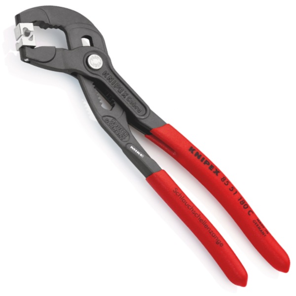 Kìm kẹp cổ dê Knipex 85 51 180 C cho cổ dê Click, hàm xoay thumbnail 2