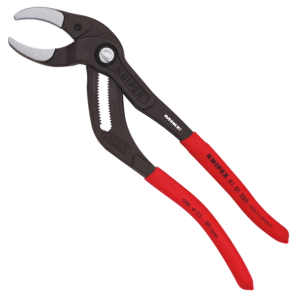 Kìm mỏ quạ Knipex 81 01 250, cho khớp nối siphon và ống nhựa