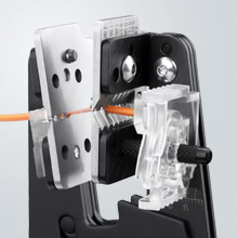 Kìm tuốt dây Knipex 12 12 10 chuyên dụng dây lớn 2,5–10 mm² thumbnail 3