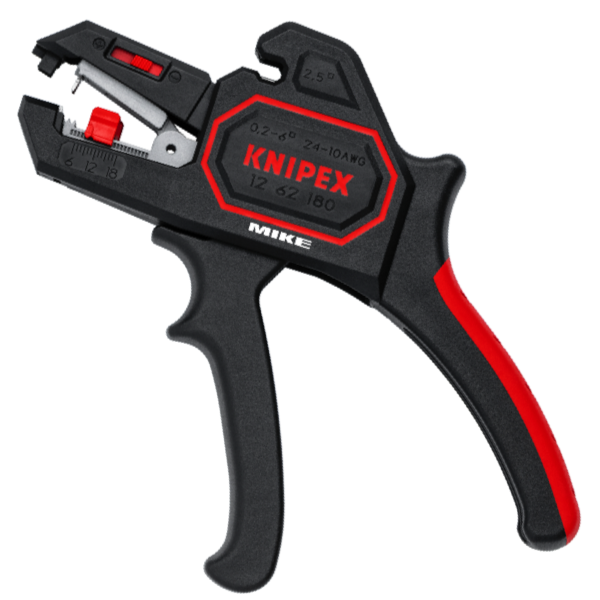 Kìm tuốt dây tự động Knipex 12 62 180 – Nhỏ gọn, tự điều chỉnh