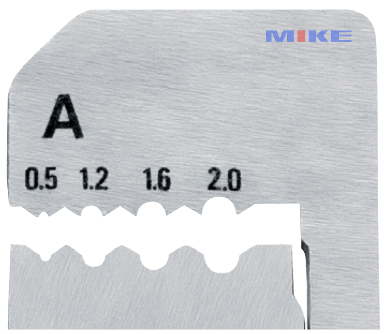 Đường kính tuốt vỏ dây điện của kìm Knipex 12 11 180